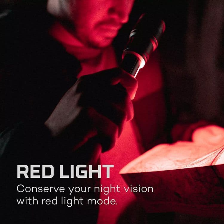 Nebo Franklin Slide Rechargeable 500 Lumen Dual Flashlight and Work Light