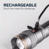 Nebo Franklin Slide Rechargeable 500 Lumen Dual Flashlight and Work Light