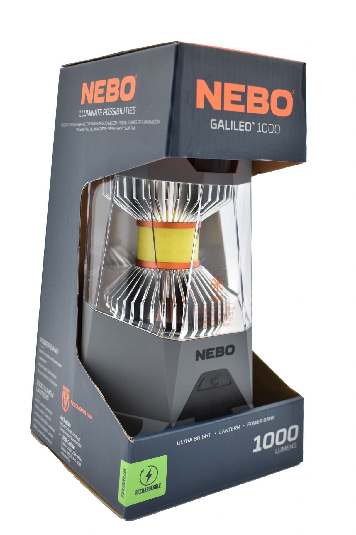 Nebo Galileo 1000 Lumen Lantern and Power Bank