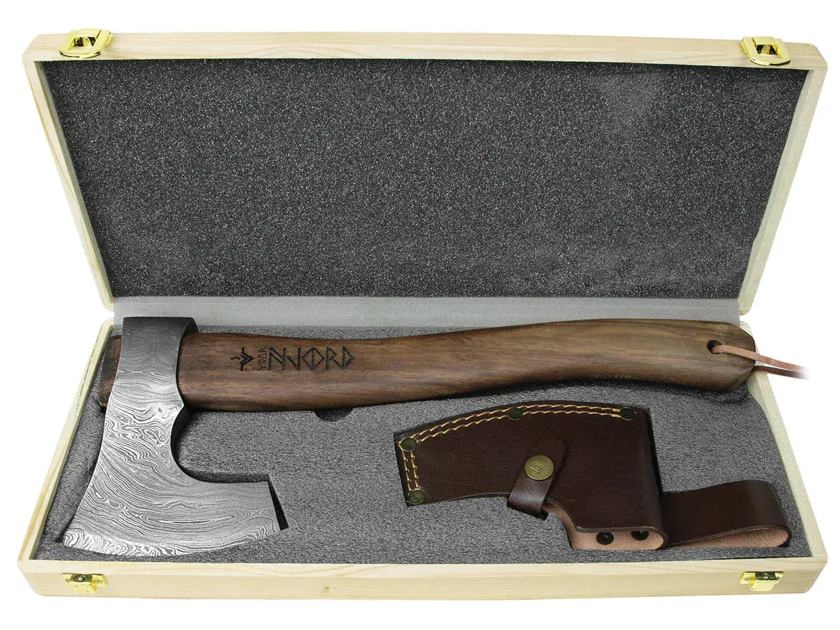 Njord Huldra Medium Damascus Axe