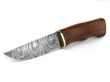 Njord Oskar Damascus Bushcraft Knife