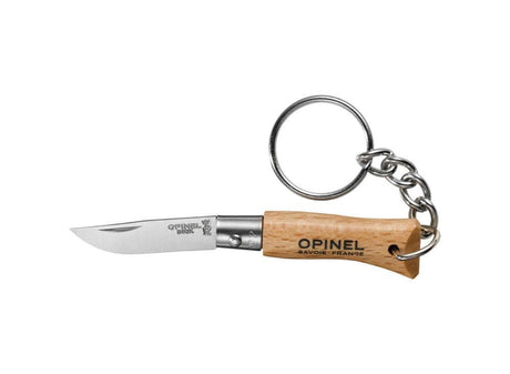 Opinel Classic Originals No.2 Folding Stainless Steel Keyring Knife. - UK EDC