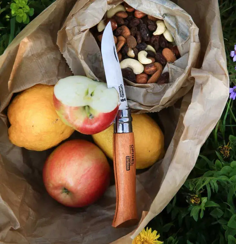 Opinel No.8 Classic Carbon Steel Folding Knife