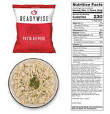 ReadyWise 120 Serving Entree Freeze Dried Vegetarian Meals