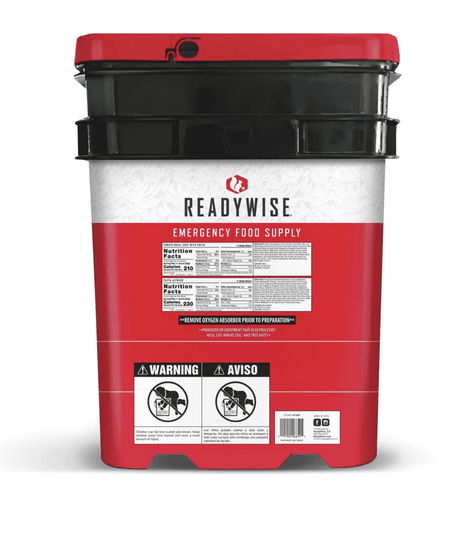 ReadyWise 120 Serving Entree Freeze Dried Vegetarian Meals