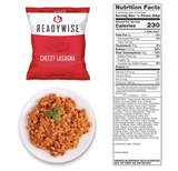 ReadyWise 120 Serving Entree Freeze Dried Vegetarian Meals