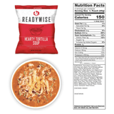 ReadyWise 120 Serving Entree Freeze Dried Vegetarian Meals