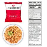 ReadyWise 60 Serving Entree Freeze Dried Vegetarian Meals