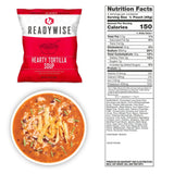 ReadyWise 60 Serving Entree Freeze Dried Vegetarian Meals