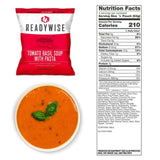 ReadyWise 60 Serving Entree Freeze Dried Vegetarian Meals
