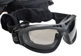 Revision Military Bullet Ant Black Deluxe Safety Goggles