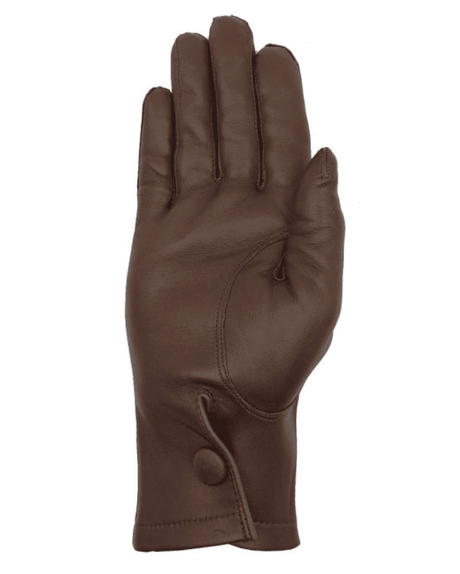 Southcombe Men's Unlined Brown Uniform Leather Gloves  - Supergrade