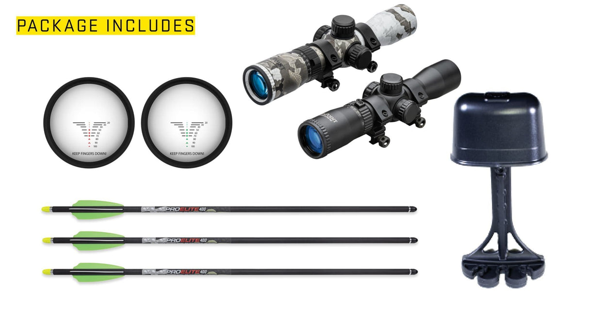 Tenpoint TurboX ACUSlide Compound Crossbow  Rangefinder Package in Vektra Camo
