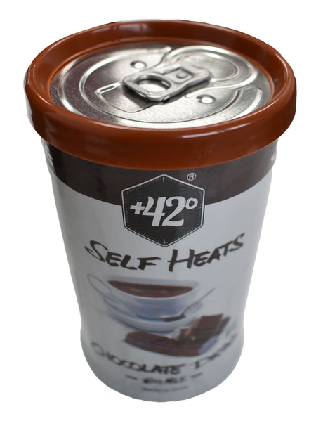 The 42 Degrees Company Self Heating Can Hot Drink - Chocolate Drink With Milk
