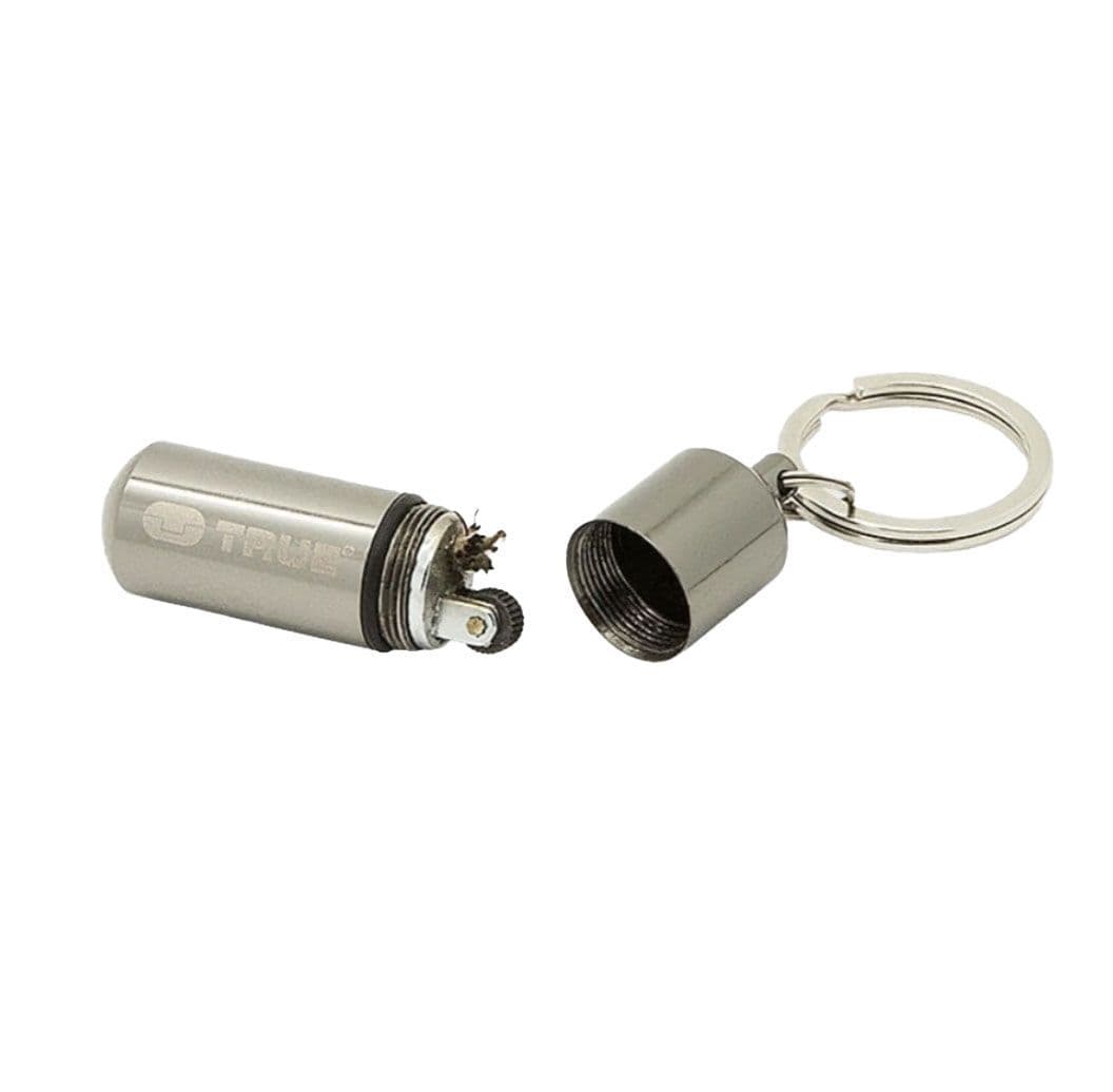 True Utility FireStash Waterproof Keyring Lighter – Preppers Shop UK