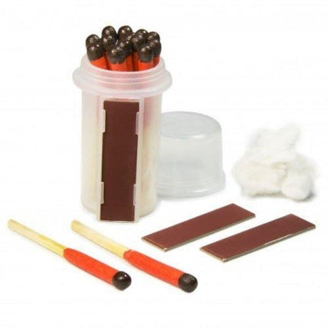 UCO Waterproof Survival Matches & Storage Case