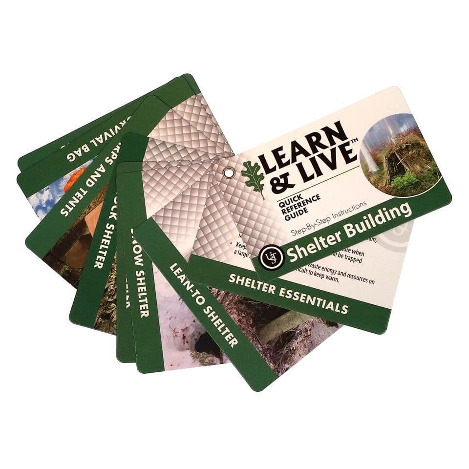 Ultimate Survival Learn & live cards - Shelter