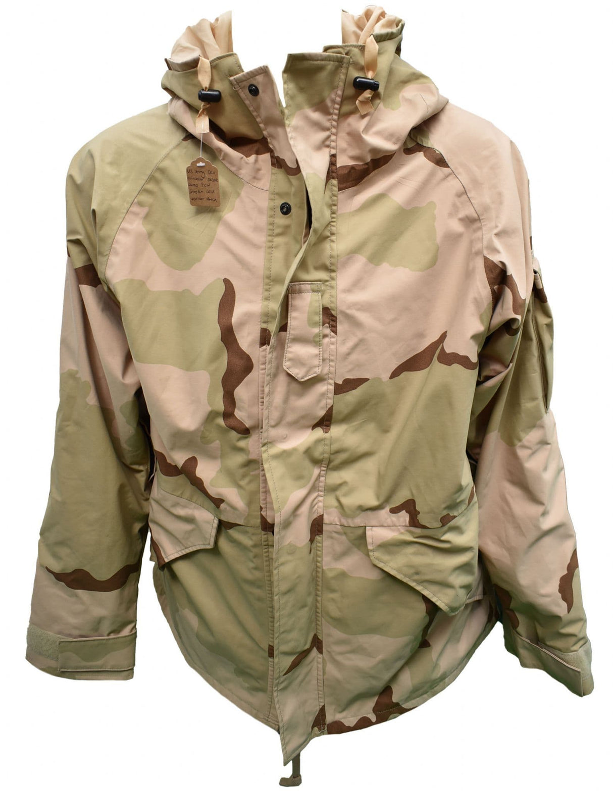US Army DCU Tri-Colour Desert Camo ECW Goretex Cold Weather Parka