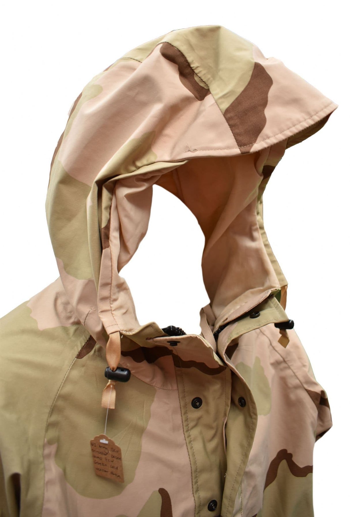 US Army DCU Tri-Colour Desert Camo ECW Goretex Cold Weather Parka