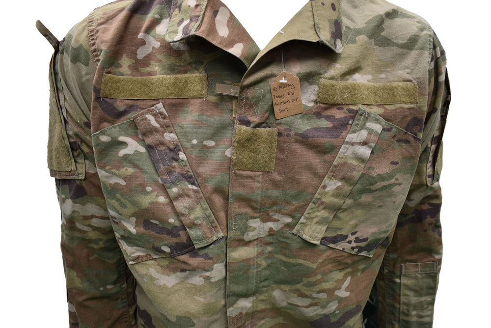 Female Acus US Military Female ACU Multicam OCP Shirt – Preppers Shop UK