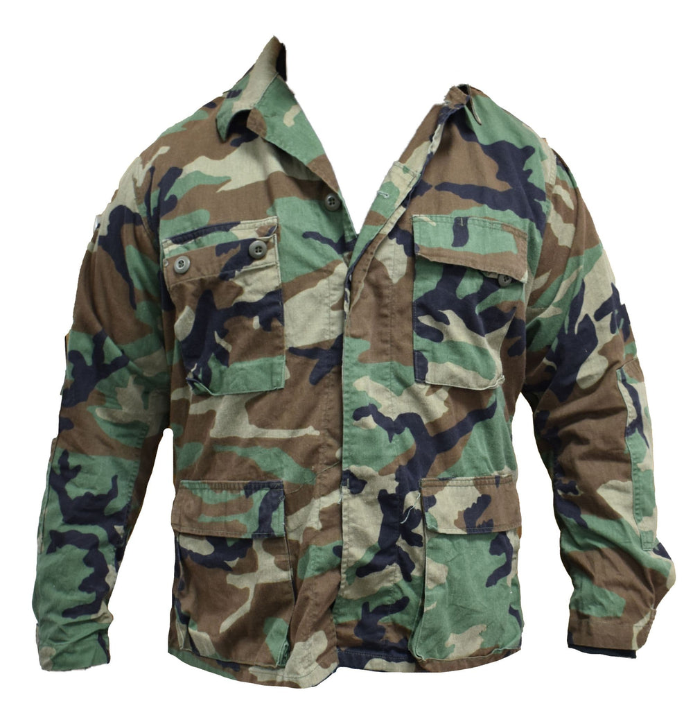 US Military M81 Woodland BDU Camo Jacket – Preppers Shop UK