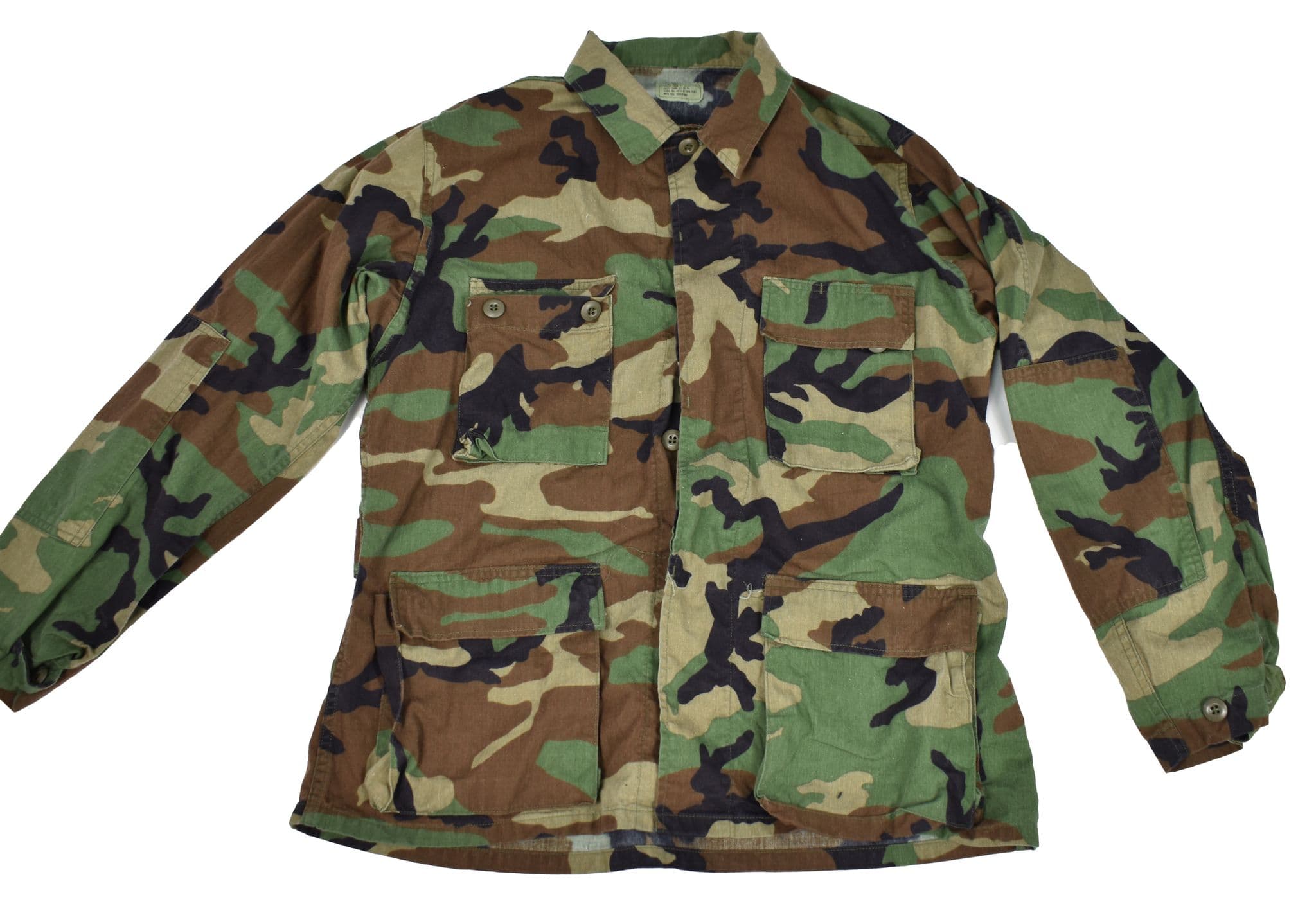 US Military M81 Woodland BDU Camo Jacket – Preppers Shop UK