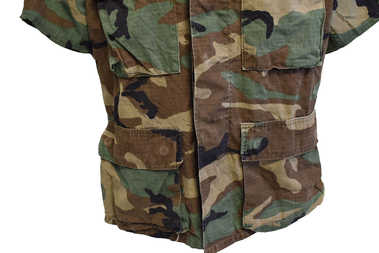 US Military M81 Woodland BDU Camo Short Sleeve Shirt