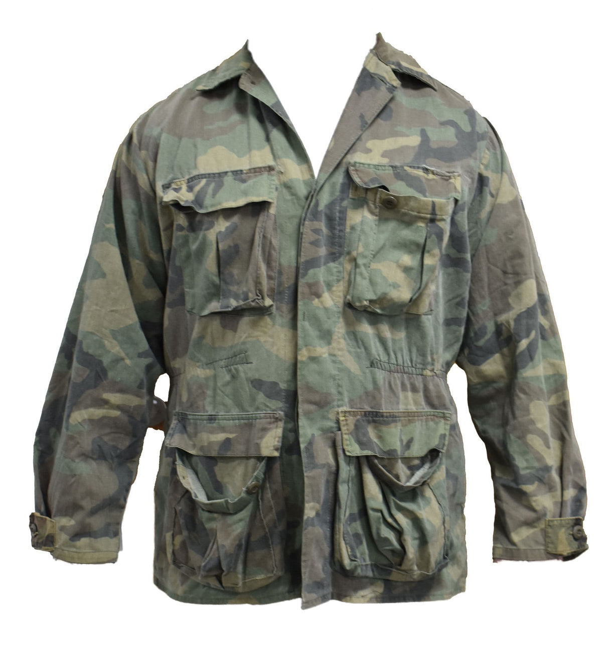 US Military Surplus BDU Camo Jacket
