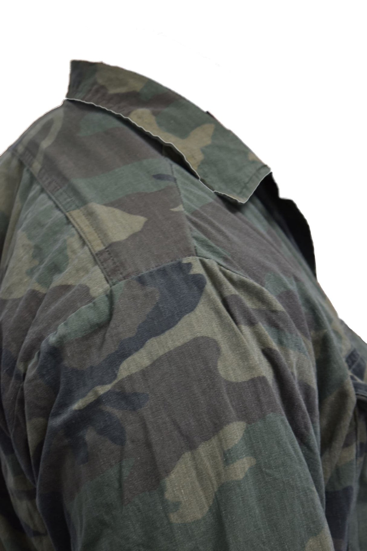 US Military Surplus BDU Camo Jacket