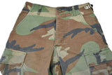 US Military Surplus Woodland Camo Shorts