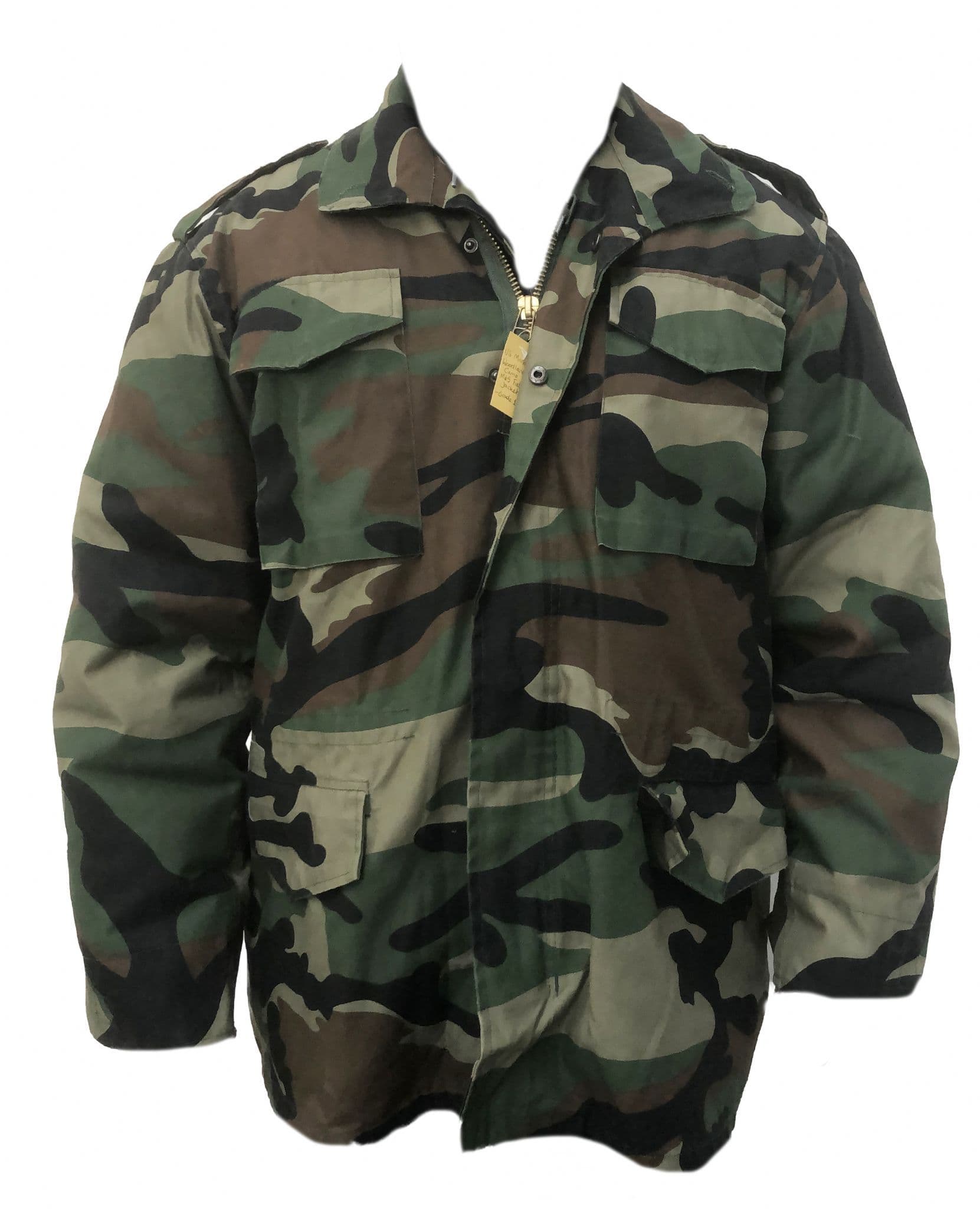 US Military Woodland Camo M65 Field Jacket – Preppers Shop UK