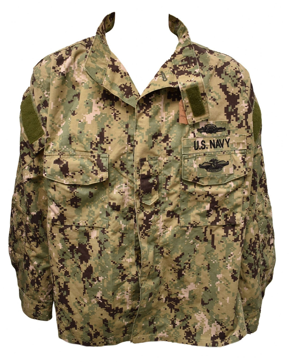 US Navy Working Uniform NWU AOR2 Type III Camo Shirt