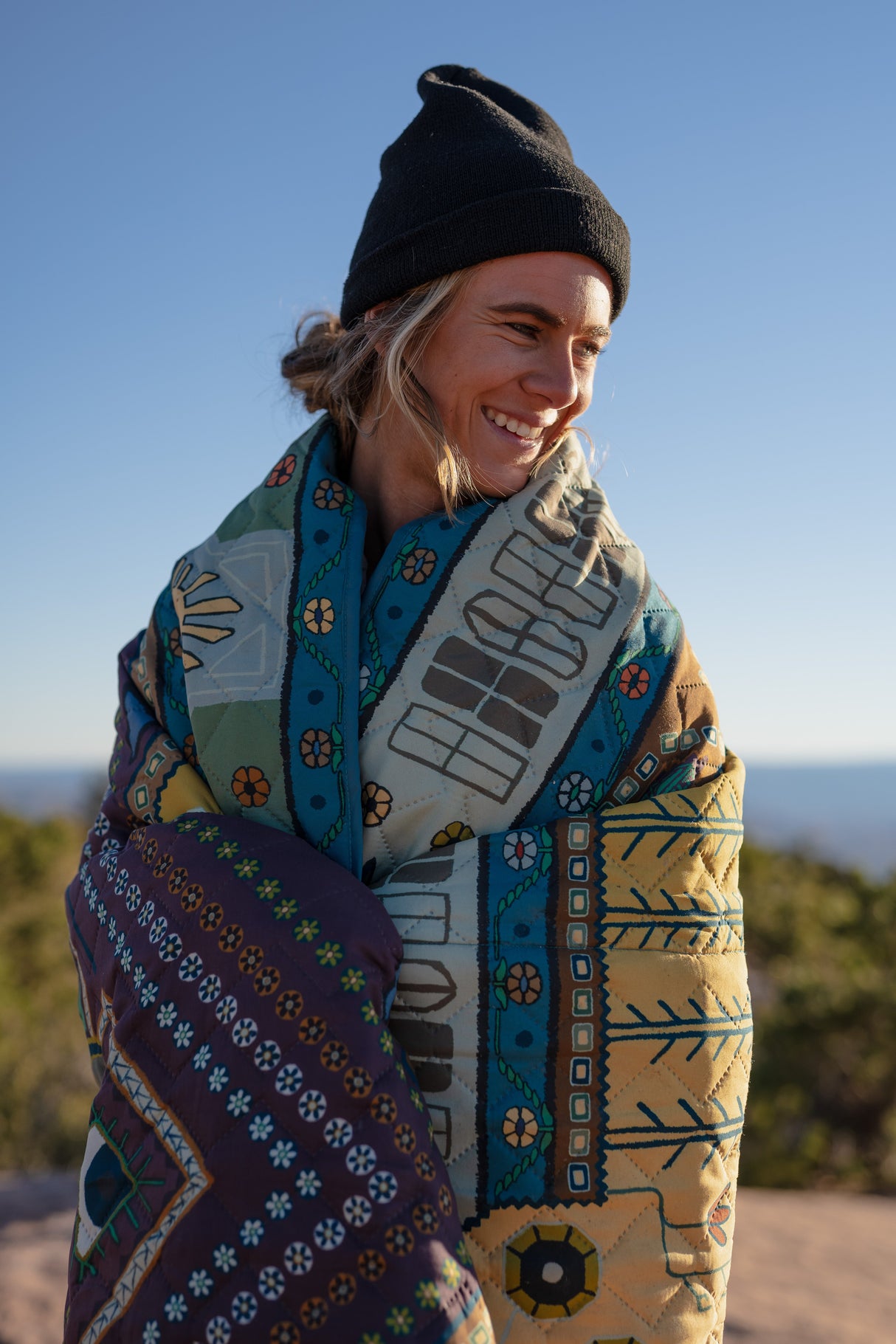 Kelty Jeanie's Blanket Stormy Blue