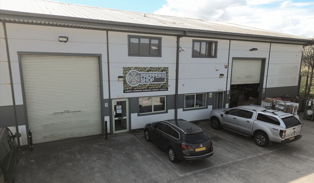 Inside Preppers Shop UK, Wadebridge