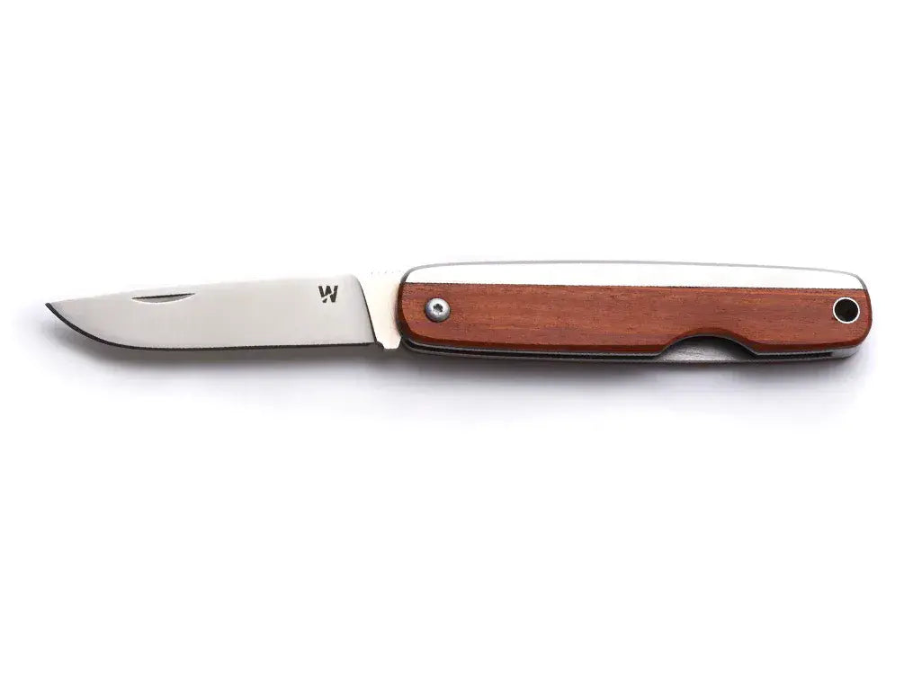 Whitby Kent EDC Mahogany Pocket Knife - UK Legal Carry