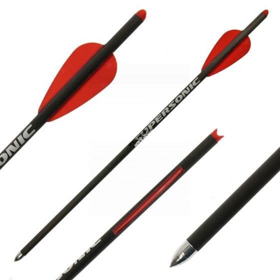 X-Bow FMA Supersonic 111gr Carbon Crossbow Bolts x 10