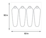 Kelty Wireless 4 Man Tent Footprint