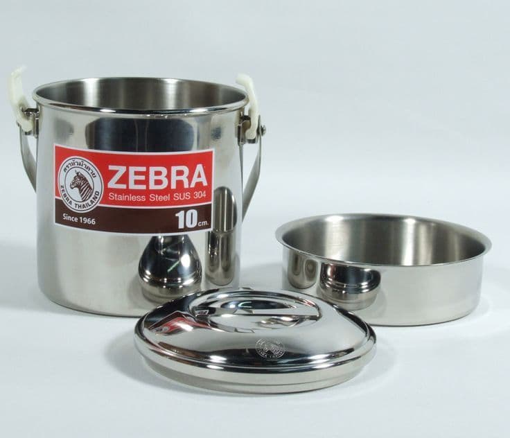 Zebra Head 10cm loop handle billy can cooking pot – Preppers Shop UK